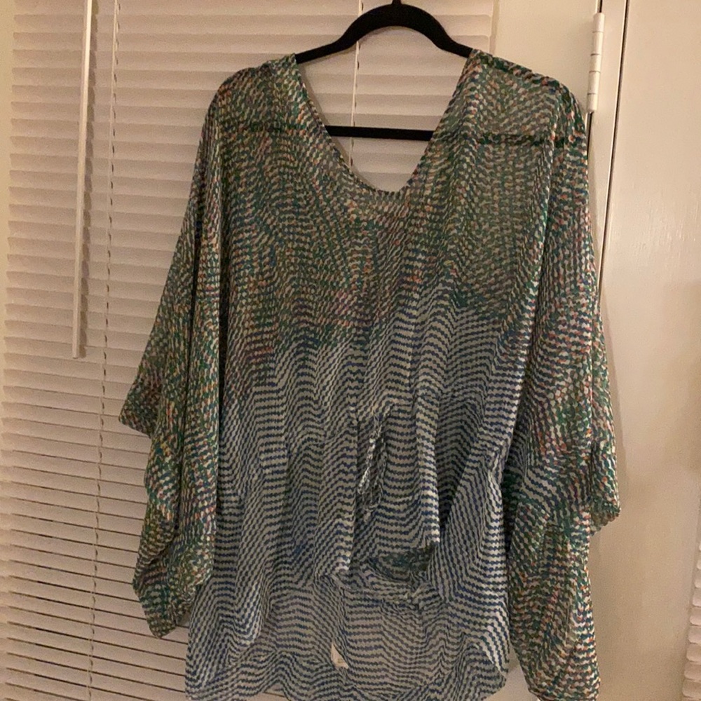 Sheer blouse